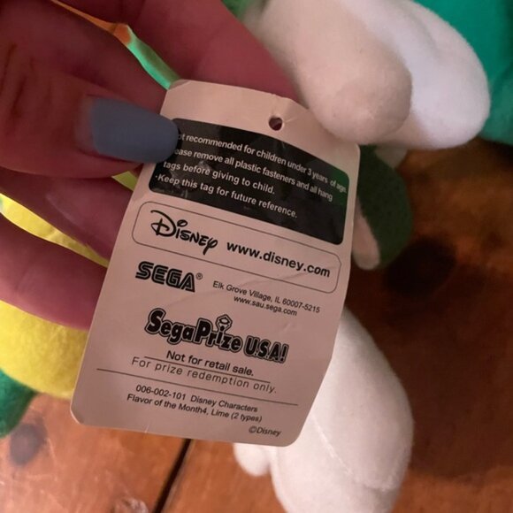 Disney Goofy Lime Green Sega Plush 16” Stuffed Animal Toy - Picture 3 of 8